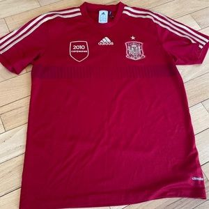 Spain national team soccer jersey Adidas